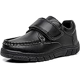 Ahannie Boys Soft School Uniform Shoes, Kids Comfort Oxford Dress Shoe(Toddler/Little Kid/Big Kid)