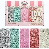Confect Pearl Sprinkles | Mermaid Party Ball Sprinkles | Sprinkles for Cakes & Cupcakes Decoration | Assorted pack of 5 Mix S