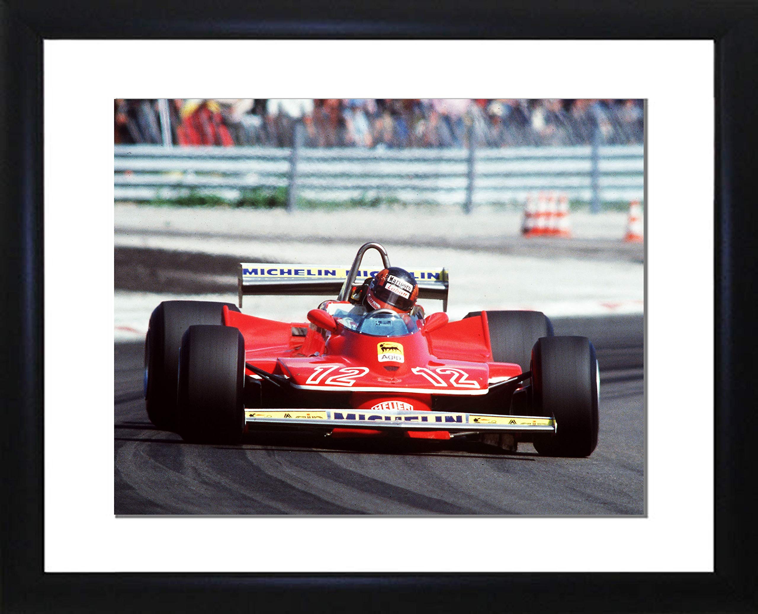 Picture Favourites Gilles Villeneuve (Ferrari) #1 Framed Photo