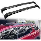 ANTS PART Roof Rack Cross Bars 220LBS for 2017-2023 GMC Acadia Black | for Raised Side Rails, Heavy Duty Crossbar, Easy Install, No-Drill, Low-Profile, Rustproof, for Cargo/Luggage/Kayak/Snowboard