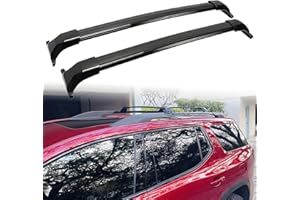 ANTS PART 220lbs Roof Rack Cross Bars for 2017-2023 GMC Acadia, Aluminum Crossbar Luggage Rack for Rooftop Cargo Carrier Bag Kayak Canoe Bike Snowboard Skiboard