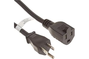 C2G 4FT Premium Universal Extension Cord - Power Extension Cord for TV, Computer, Monitor, Appliance & More (29930)
