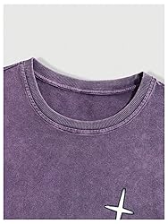 Verdusa Men's Letter Graphic Drop Shoulder T Shirts