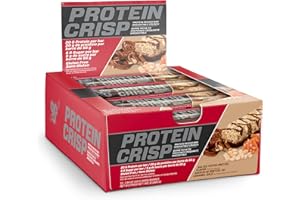 BSN Syntha-6 Protein Crisp Bar, Salted Toffee Pretzel, 12 Count
