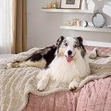 LE SURE Washable Extra Large Dog Blanket 127x152cm Grey Waterproof view 6