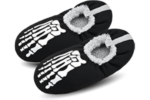 DICUIRD Mens Soft Soles Slipper Socks With Grippers, Cozy&Warm Slippers With Non Skid Bottoms, Fuzzy House Slippers