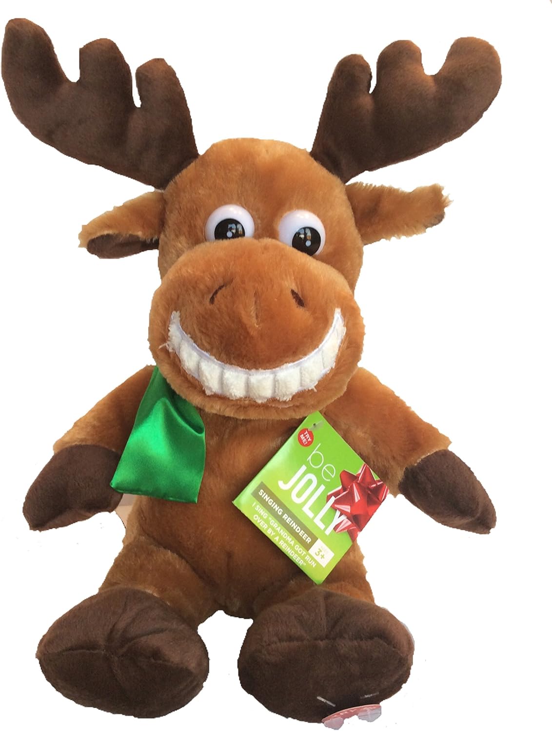 singing reindeer toy