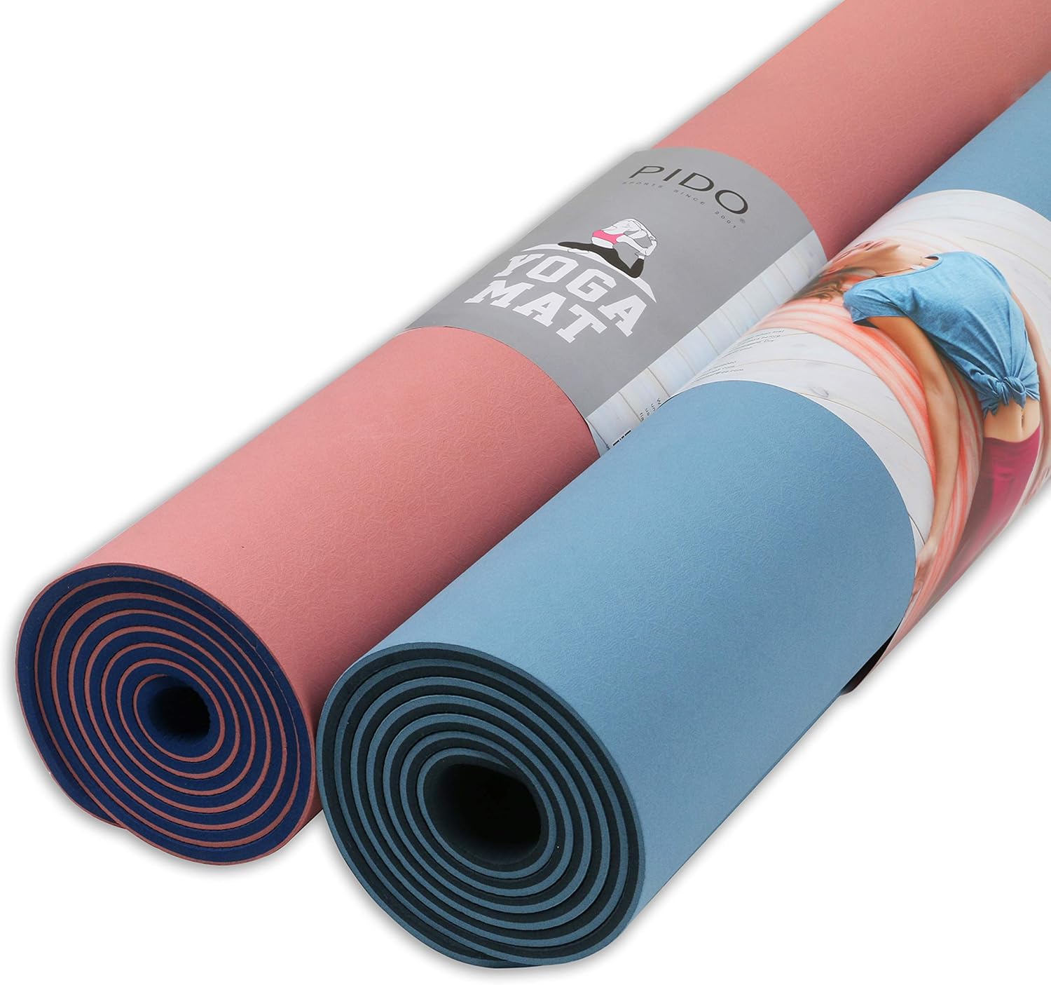 Amazon.com: wwww PIDO - Esterilla de yoga TPE ecológica ...