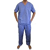 Tropi 33300M-Ceil-M Unisex Scrub Sets Medical Scrubs Mens Scrubs