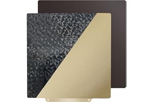 IdeaFormer-3D PEI Sheet 310 x 310mm Textured PEI+Smooth PEO Removable Magnetic Flexible Heated Bed 3D Printer Plate Build Sur