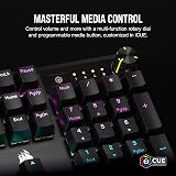 Corsair K70 Core RGB Keyboard with Palmrest UK QWERTY Red Linear MX Switches view 5