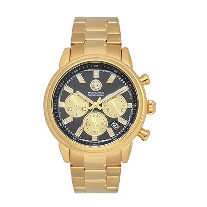Michael Zweig IVth Dimension SL Stainless Steel Band Chronograph Watch
