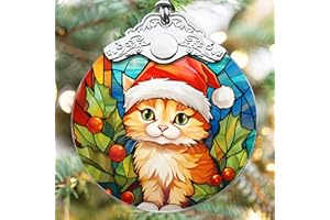 Cat Ornament, Touber Christmas Ornaments, Christmas Hanging Ornament, Christmas Decorations, Christmas Tree Ornaments