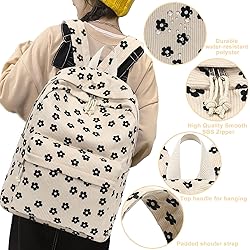 Bluboon School Backpack for Teen Girls Bookbags