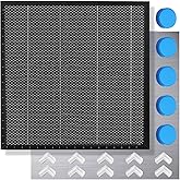 YOOPAI Honeycomb Laser Bed 400x400mm Honeycomb Working Table with Aluminum Panel for Laser Cutter Engraver Accessories, Desktop Protection, Fast Heat and Smoke Dissipation 15.7"x15.7"