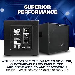 ALTO TX410and TX12S Powered PA Speaker and