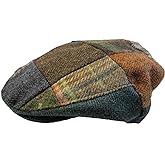 Irish Newsboy Flat Cap for Men Made in Ireland, 100% Irish Wool