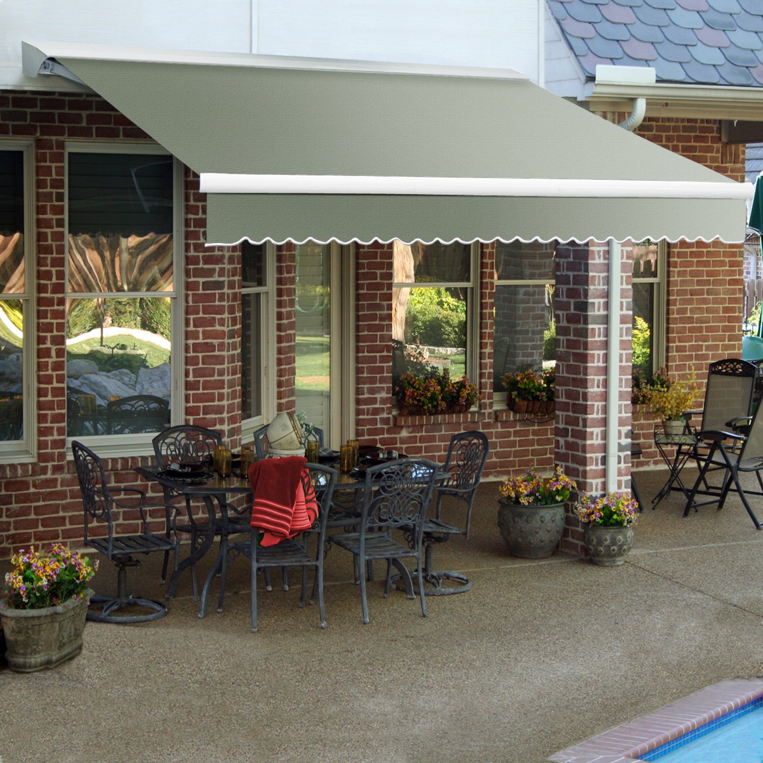 Amazoncom Awntech 14 Feet Destin LX With Hood Left Motor Remote