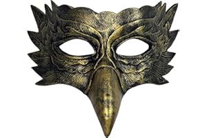 lckellong Halloween Crow Mask Bird Mask Eagle Masks Raven Cosplay Masquerade Masks for Adults Mardi Gras Day Party Supplies