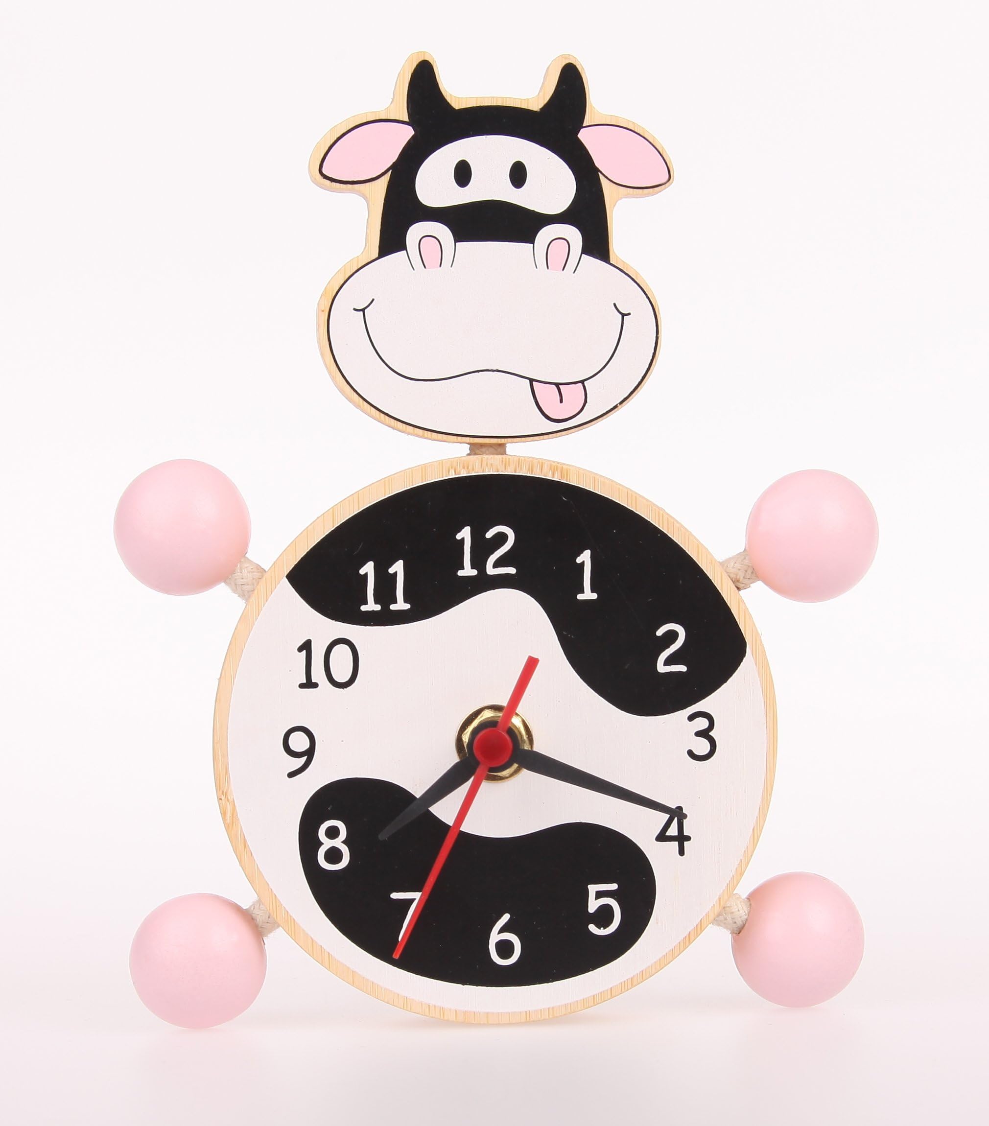 Farm Animal Clock - Cow