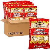 EXCELSIOR Water Crackers Genuine Jamaican Fat-Free Crackers 10.58 oz (Pack of 10)