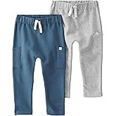Little Planet by Carter's Unisex-Baby 2-Pack Pants Made with Organic Cotton