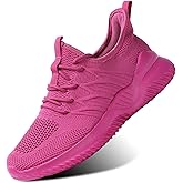 KEEZMZ Womens Ladies Walking Running Shoes Slip On Lightweight Casual Tennis Sneakers Clothes Shoes