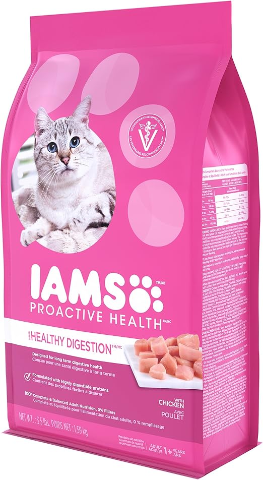 iams proactive health healthy digestion dry cat food
