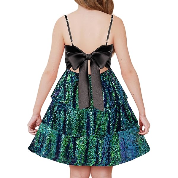 Amazon.com: GRACE KARIN Kids Girls Sequin Dress Size 6 Green Fancy Birthday  Pageant Party Formal Sparkle Halter Neck Layer Christmas Dresses Size 5-6:  Clothing, Shoes & Jewelry