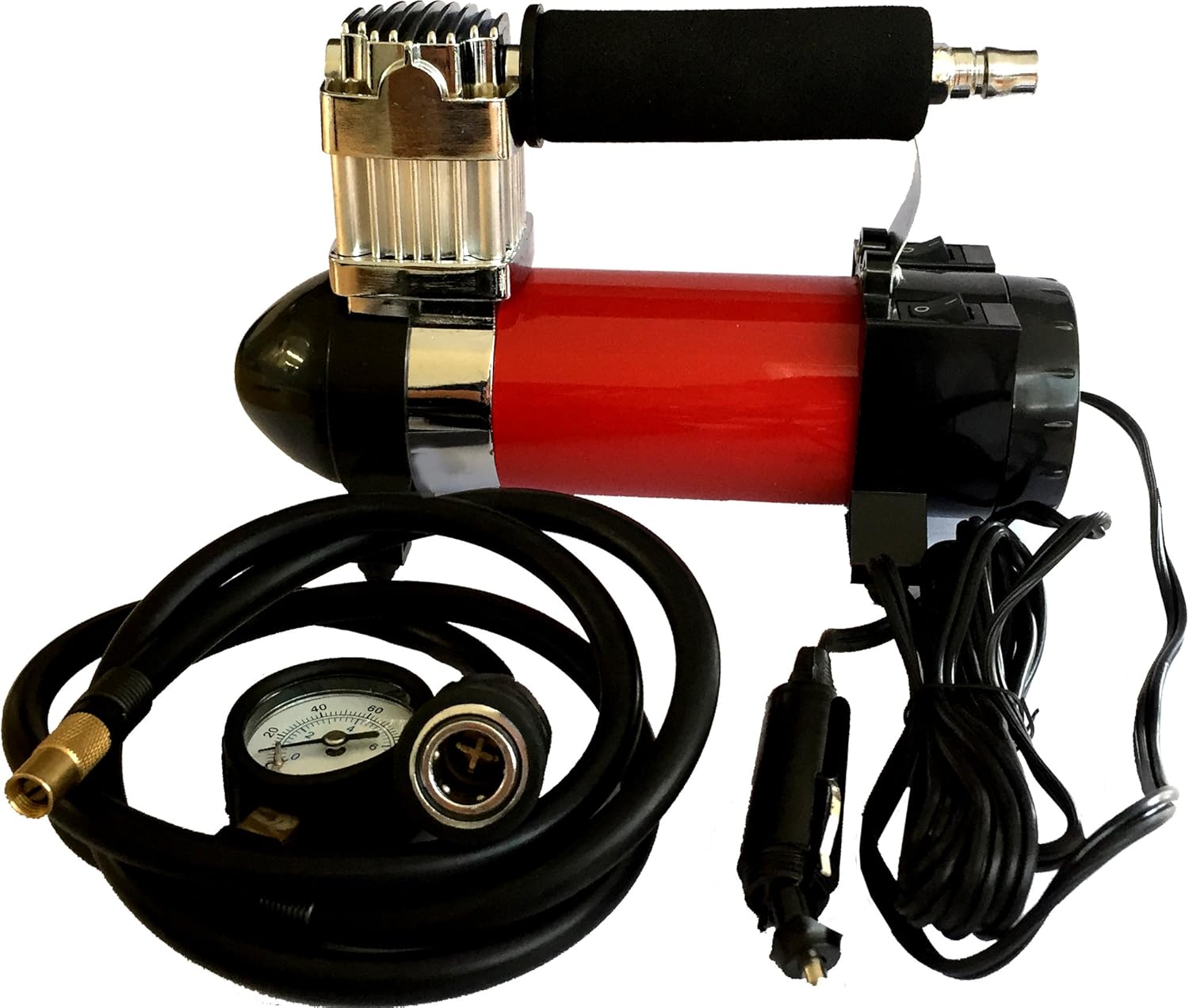 Simply AC02 Heavy Duty Air Compressor Built in Torch Pressure Gauge