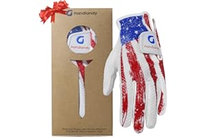HANDLANDY Youth Golf Glove, Left Hand Kids Golf Gloves for Junior Toddler Boys Girls