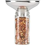 AllSpice Spice Funnel Metal Stainless Steel 18/8 (1" Bottom)