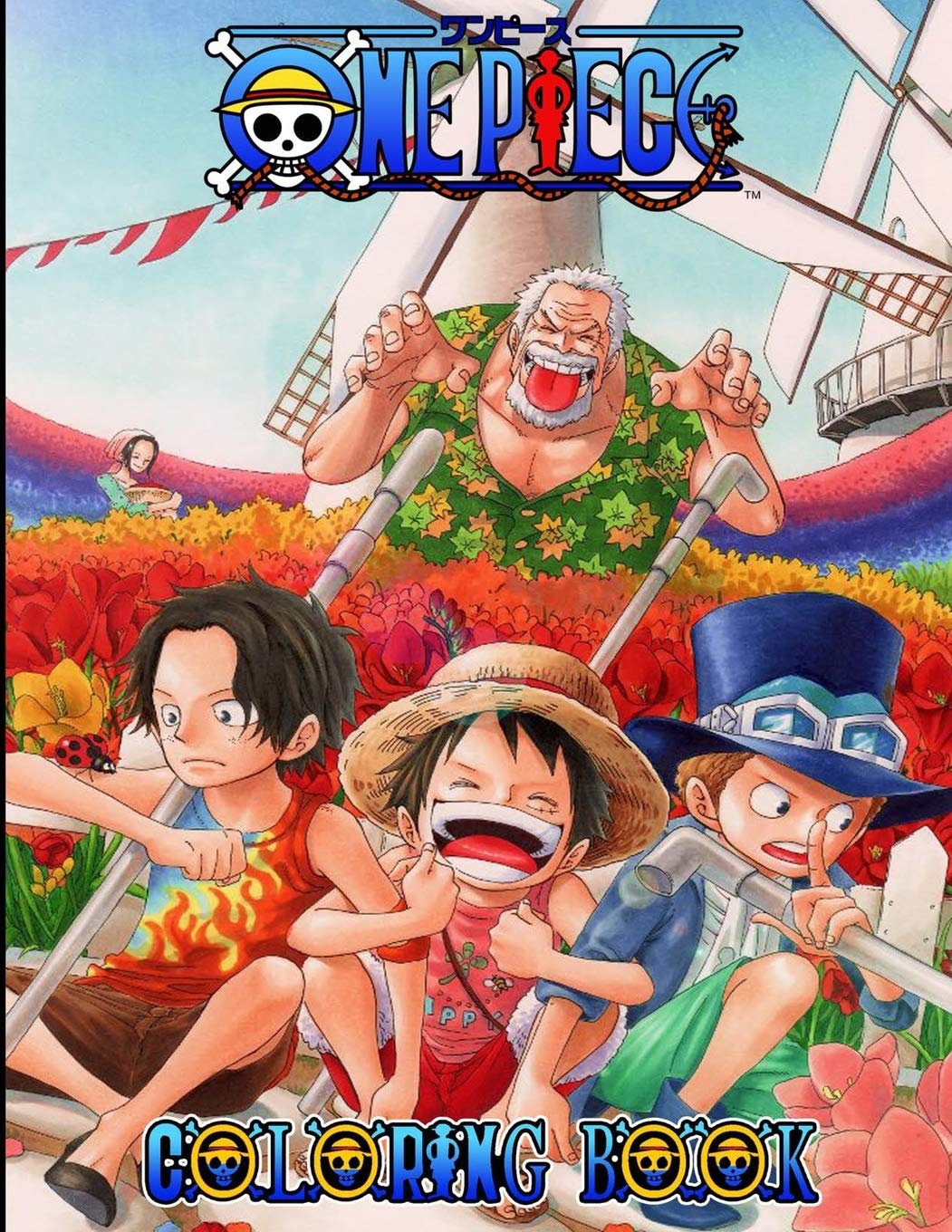 One Piece Coloring Book One Piece Coloring Book For Adults The Best 50 High Quality Illustrations 119 Page More Then 50 Character One Piece Manga One Piece Manga Anime Coloring Book