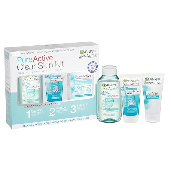 garnier skin active kit
