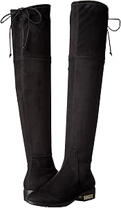 guess over the knee boots suede