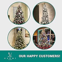 Camden 6.5ft Prelit Artificial Christmas Tree with