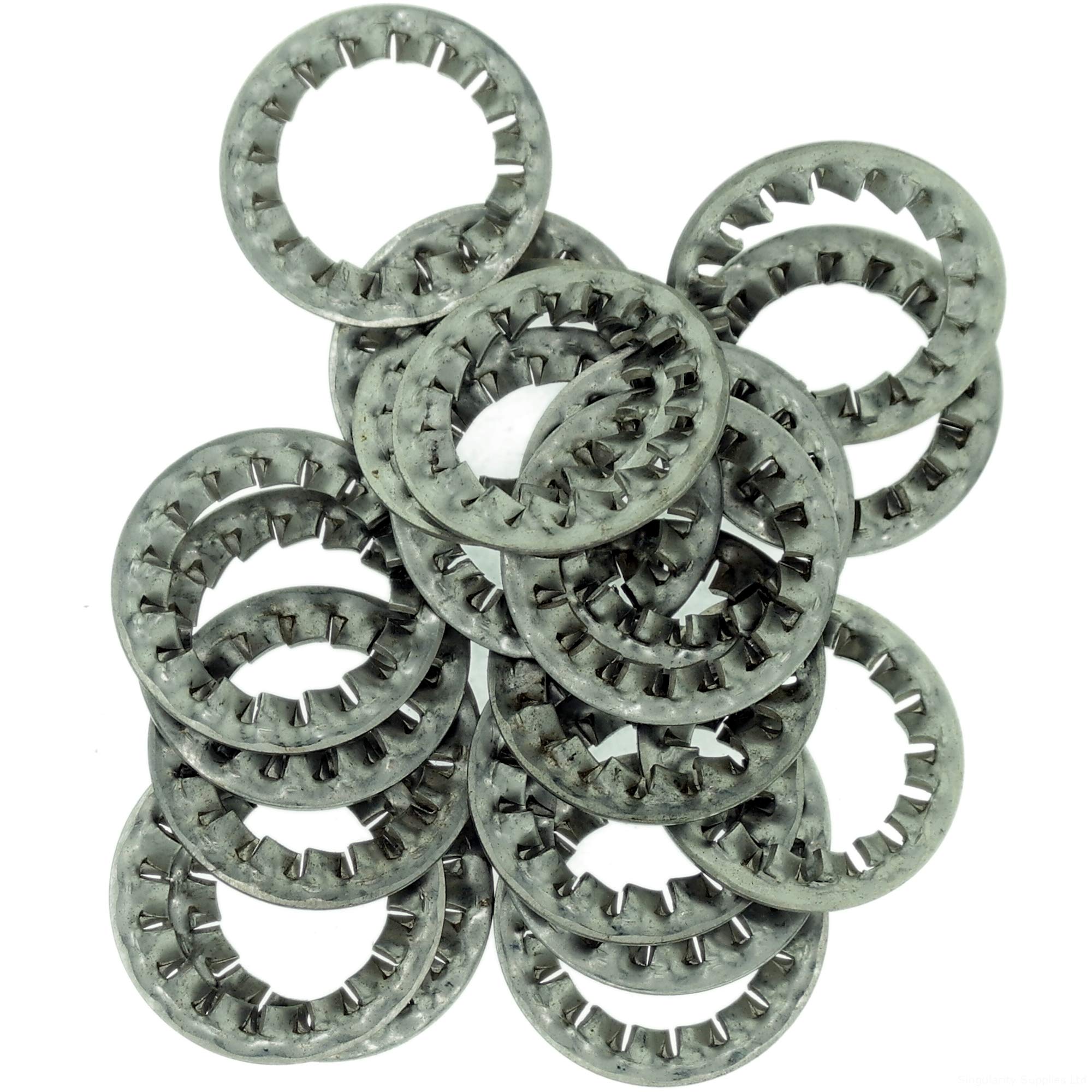 M2 (2mm) Shakeproof Washer (Internal Serrated) - Stainless Steel (A2) (Pack of 20) โ image 1
