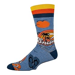ooohyeah Men’s Funny Crazy Crew Socks, Cool