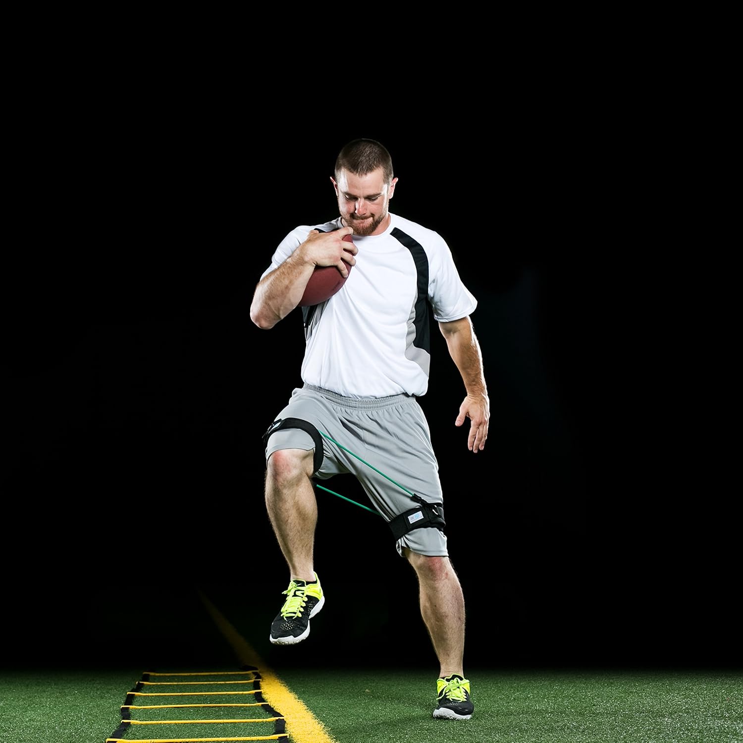 Kinetic Bands | Speed Leg Resistance Bands with Speed and Agility Digital Training Program, Workout Guides, Athletic Stretching Strap | Choose from 3 Levels (Level 3 – Advanced Athletes): Sports & Outdoors