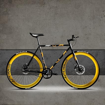 Daiquiri 700c Fixie Bike Urban Track Single Speed Road Bike Fixed Gear Commuter Bicycle S9 D