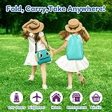 COOLJOY Kids Travel Tray 2-in-1 Robot Backpack Desk Erasable Surface view 5