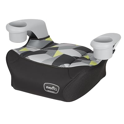 Evenflo Big Kid Sport No Back Booster, Gray Fractles