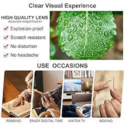 OCCI CHIARI Large Frame Reading Glasses 6.0 Women