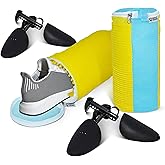 SAVVY LIVING Shoe Laundry Bag 2-Pack + Shoe Trees – Sneaker Washing Bag for Washing Machine, Protects Shoes, Prevents Noise & Damage