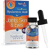 Hyalogic Synthovial Seven Hyaluronic Acid Liquid - HA Support - Vegan - 1 oz