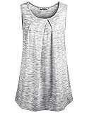 Hibelle Women Work Shirts, Female Tank Top Scoop