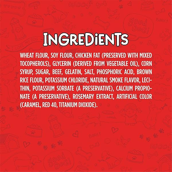 MEATY TREATS GOURMET CUTS BEEF & RICE FLAVOR SOFT & CHEWY DOG TREATS, 25-OZ.