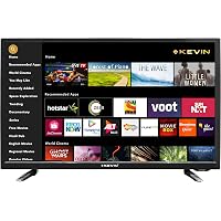 Kevin 80 cm (32 Inches) HD Ready Smart LED TV KN32SCA with CineWall (Black) (2019 Model)