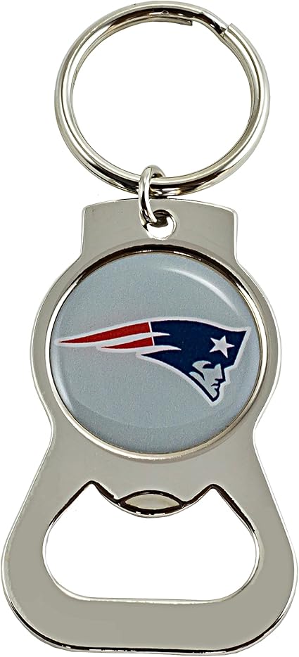 Nfl New England Patriots Bottle Opener Key Ring Key Chains Amazon Canada