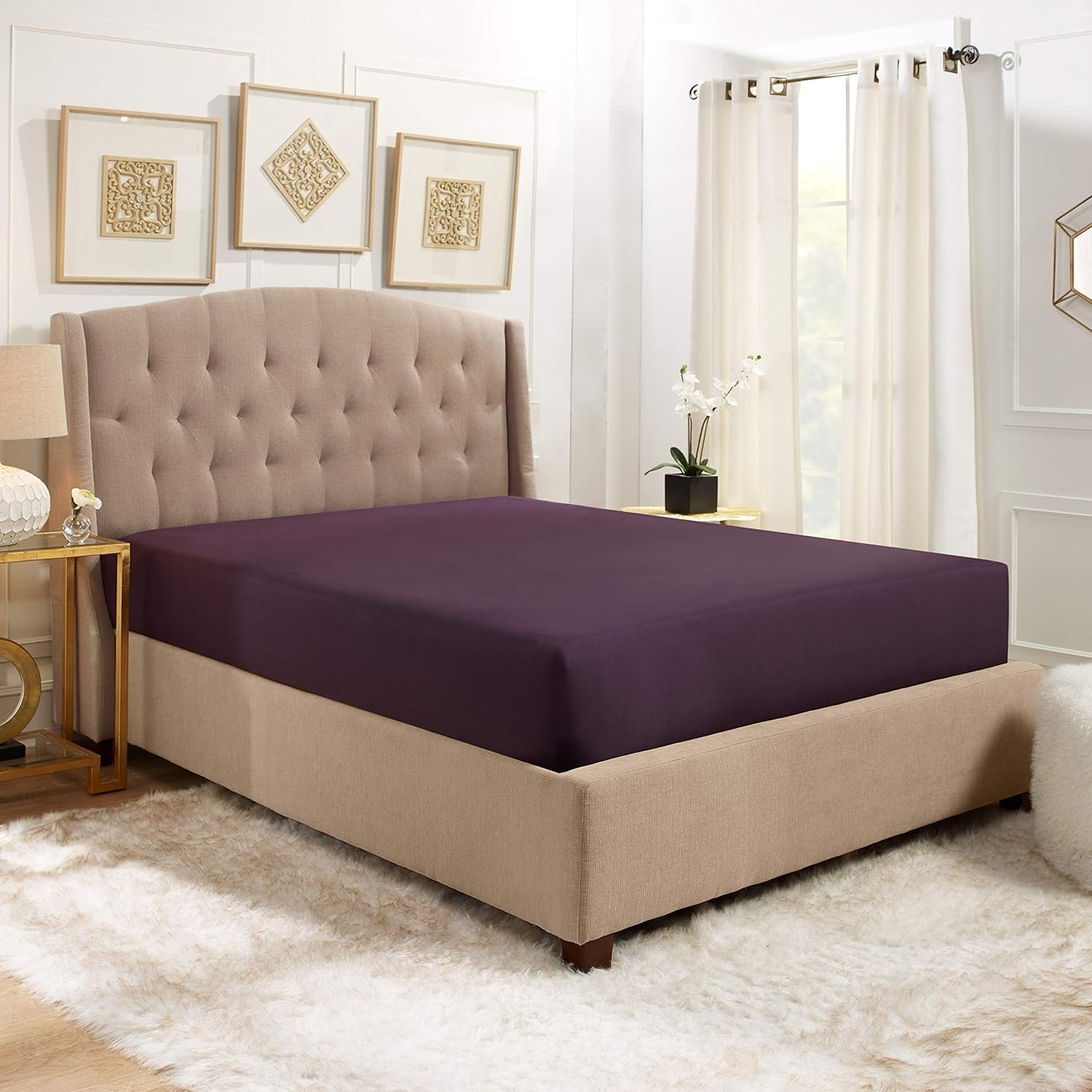 bed fitted sheet double